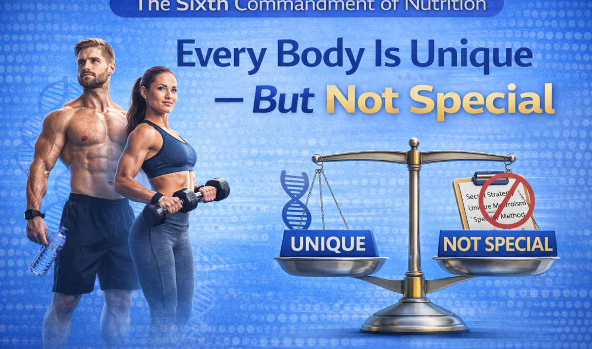 You’re Unique — But Not Special: The Truth About Nutrition