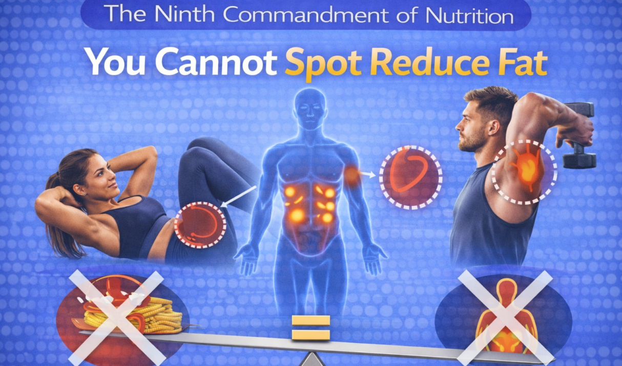 You Can’t Spot Reduce Fat: Why Fat Loss Doesn’t Work That Way